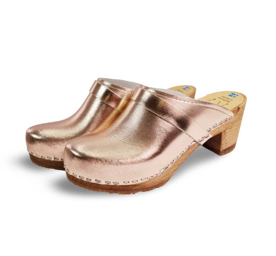 קבקבי עץ זהב ורוד