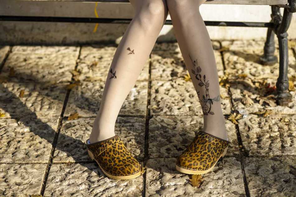 קבקבי עץ מנומרים