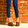 כפכפי עץ חום כהה RONA CLOGS