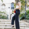 ⁦קבקבי עץ דגם מילי לבן ניטים⁩ – תמונה ⁦7⁩